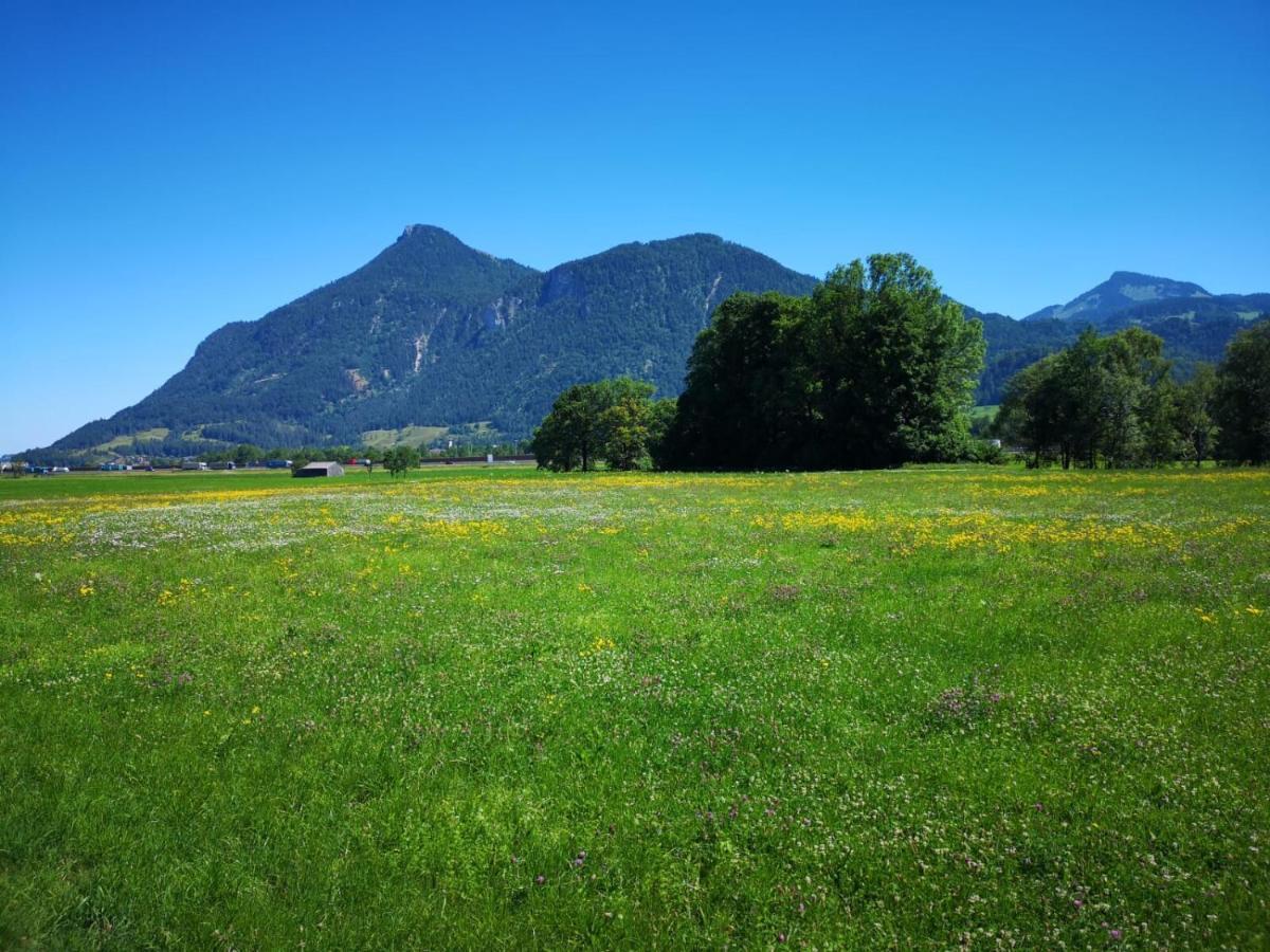 Ferienwohnung beim Silbergersee Oberaudorf Exterior foto